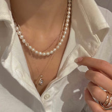 Load image into Gallery viewer, PHOEBE FRESHWATER PEARL CHAIN NECKLACE