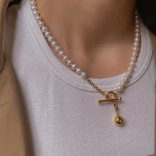 Load image into Gallery viewer, BEA BALL FRESHWATER PEARL NECKLACE