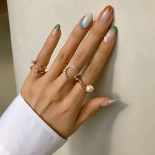 Load image into Gallery viewer, ETOILE2 OVAL DBL KNUCKLE RING