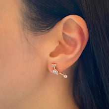 Load image into Gallery viewer, MILKY WAY MULTI-STONE EARRING