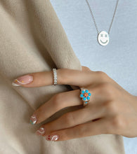 Load image into Gallery viewer, RICCO FLOWER STONE SETTING RING