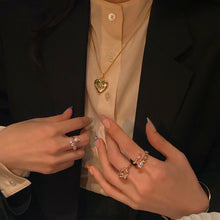 Load image into Gallery viewer, KISMET HEART CRUSH CHAIN NECKLACE