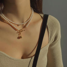 Load image into Gallery viewer, MATILDE STONE LITTLE PEARL NECKLACE