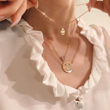 Load image into Gallery viewer, MEDIUM XX SMILE EYED NECKLACE