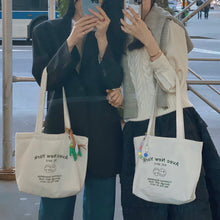 Load image into Gallery viewer, ANY CLUB UNIVERSAL FRIENDSHIP CANVAS BAG