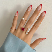 Load image into Gallery viewer, STELLA2 HEART STONE OPEN RING