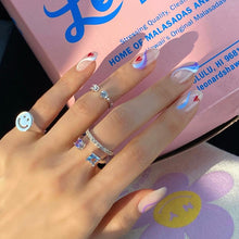 Load image into Gallery viewer, VITTO 2 DUO STONE PAVED RING