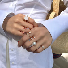 Load image into Gallery viewer, ANAIS MULTI-STONE OPEN RING