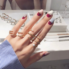 Load image into Gallery viewer, CLO PAVE KNUCKLE/PINKY RING