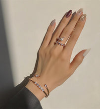 Load image into Gallery viewer, COCO PEARL STONE OPEN BANGLE