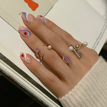 Load image into Gallery viewer, CAMBELL OVAL PAVED BAR RING