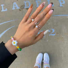 Load image into Gallery viewer, LUCIA MIXED BEADED FRESHWATER PEARL BRACELET