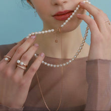Load image into Gallery viewer, PHOEBE FRESHWATER PEARL CHAIN NECKLACE