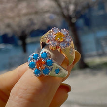 Load image into Gallery viewer, RICCO FLOWER STONE SETTING RING