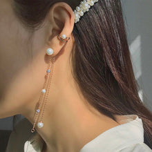 Load image into Gallery viewer, MAURICE PEARL PAVED EAR CUFF