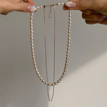 Load image into Gallery viewer, PHOEBE FRESHWATER PEARL CHAIN NECKLACE
