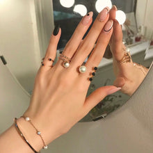 Load image into Gallery viewer, STELLA1 STONE OPEN RING