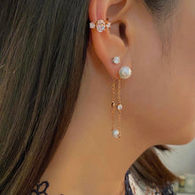 Load image into Gallery viewer, SOPHIA1 FOLDABLE CHAIN EARRING