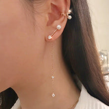 Load image into Gallery viewer, MIA MINISTICK STONE CHAIN EARRING