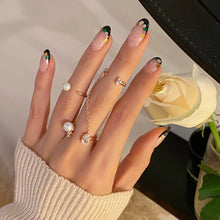 Load image into Gallery viewer, KAIA OVAL CHAINED DBL RINGS