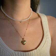 Load image into Gallery viewer, DORE HEART CRUSH CHAIN NECKLACE