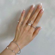 Load image into Gallery viewer, LAFAYETTE DBL PEARL STONE RING