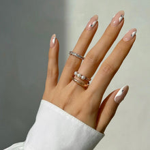 Load image into Gallery viewer, KENMARE PAVED KNUCKLE PINKY RING/ EAR CUFF