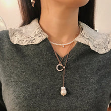 Load image into Gallery viewer, JULIETE INITIAL LINK NECKLACE