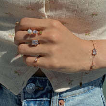 Load image into Gallery viewer, ELODY RECTANGLE KNUCKLE RING
