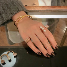 Load image into Gallery viewer, 'X' LINE PLAIN BANGLE