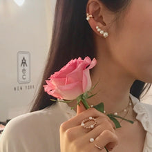 Load image into Gallery viewer, ISA PEARL STONE EAR CUFF