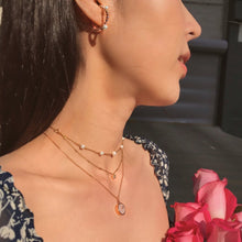 Load image into Gallery viewer, ODILA PEARL STONE EAR CUFF