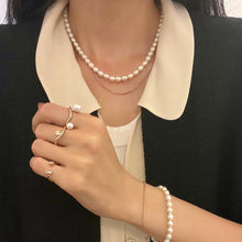 Load image into Gallery viewer, PHOEBE FRESHWATER PEARL CHAIN NECKLACE