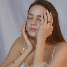 Load image into Gallery viewer, BIG SPRINKLED DONUT RING