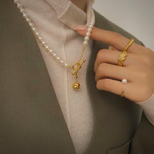 Load image into Gallery viewer, BEA BALL FRESHWATER PEARL NECKLACE