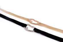 Load image into Gallery viewer, SMALL HOCKNEY POOL RIBBON CHOKER NECKLACE
