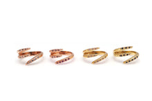 Load image into Gallery viewer, CLO PAVE KNUCKLE/PINKY RING