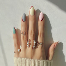 Load image into Gallery viewer, CAMILLE PEARL STONE OPEN RING