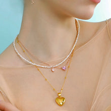 Load image into Gallery viewer, SWEETHEART FRESHWATER PEARL NECKLACE