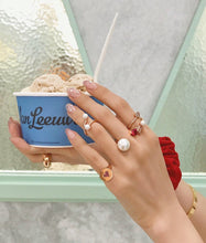 Load image into Gallery viewer, OPEN HEART STONE RING 1