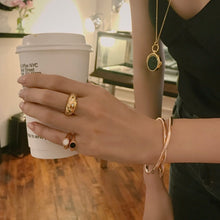 Load image into Gallery viewer, 'X' LINE PLAIN BANGLE