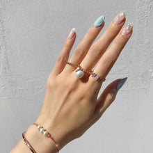 Load image into Gallery viewer, POMPOM PEARL BUBBLE RING