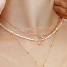 Load image into Gallery viewer, SWEETHEART FRESHWATER PEARL NECKLACE