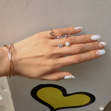 Load image into Gallery viewer, 'U' LETTER KNUCKLE OPEN RING