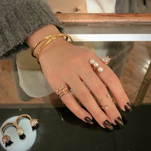 Load image into Gallery viewer, ETOILE STONE DOUBLE KNUCKLE/PINKY RING