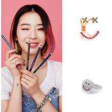 Load image into Gallery viewer, XX SMILE PAVE SETTING RING