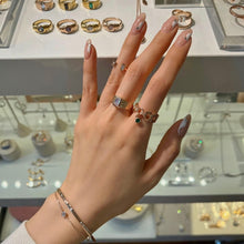 Load image into Gallery viewer, KISMET 1 ROUND STONE CHAIN RING
