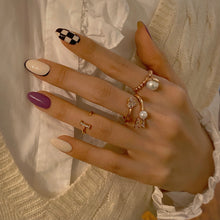 Load image into Gallery viewer, 'I' LETTER KNUCKLE OPEN RING