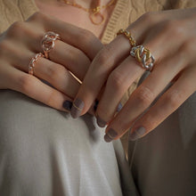 Load image into Gallery viewer, ERES 3 TRIPLE COMBO PLAIN CHAIN RING
