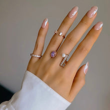 Load image into Gallery viewer, CAMBELL OVAL PAVED BAR RING